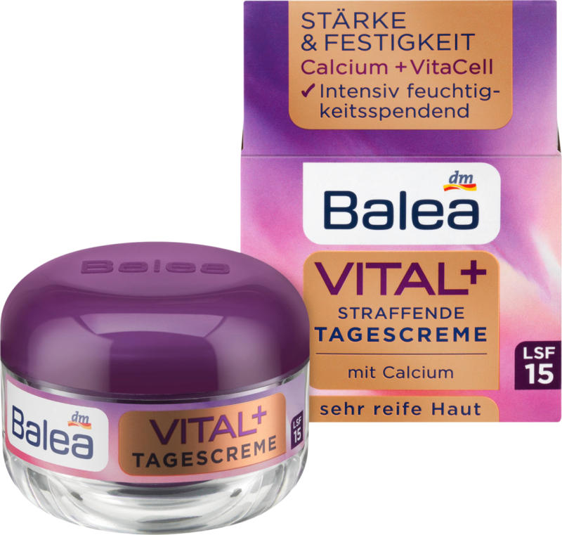 Balea Tagescreme VITAL+ LSF15