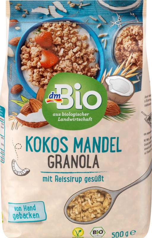 dmBio Knuspermüsli, Kokos & Mandel Granola