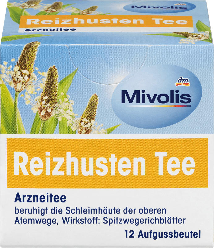 Mivolis Arznei-Tee, Reizhusten Tee (12 x 1,4 g)