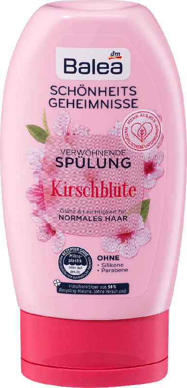 Balea Schönheitsgeheimnisse Spülung Kirschblüte