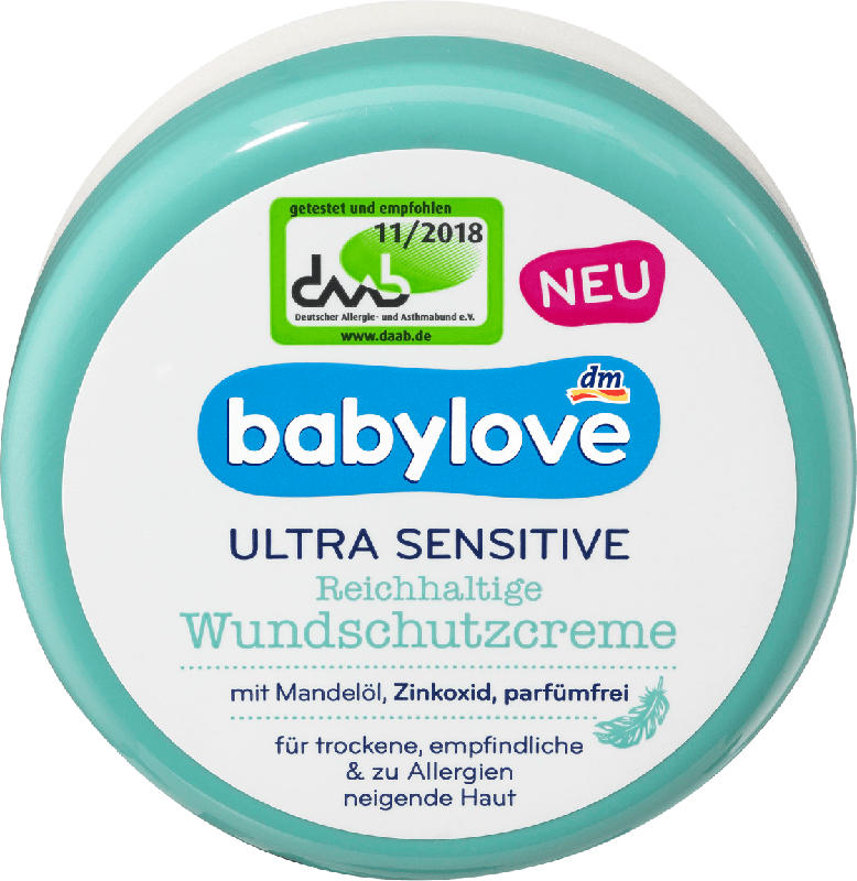 babylove Wundschutzcreme ultra sensitive