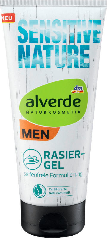 alverde MEN Rasiergel Sensitive Nature