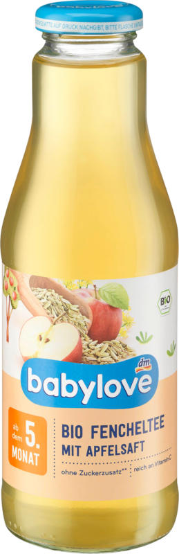 babylove Bio Fencheltee mit Apfelsaft