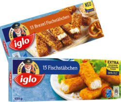 iglo Fisch-, Backfisch- oder Brezel Fischstäbchen
