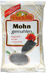 Back Mit Mohn gemahlen