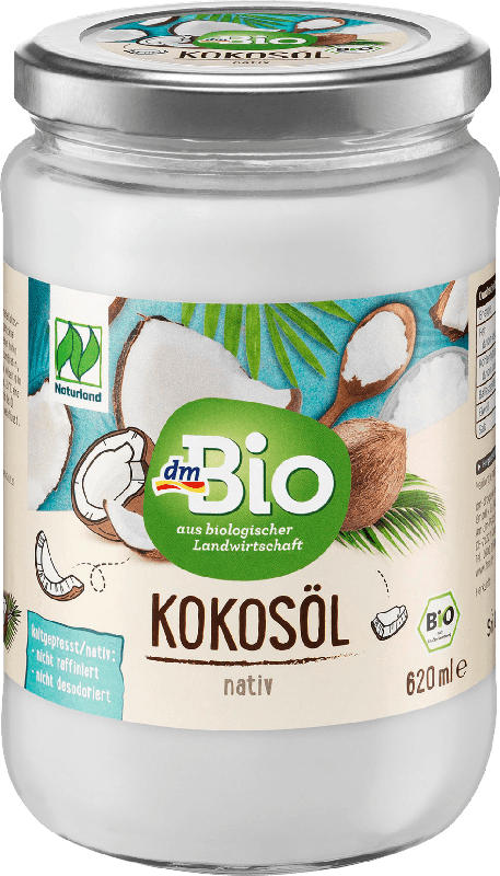 dmBio Kokosöl, nativ, Naturland