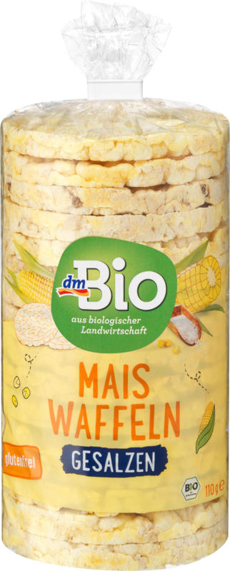 dmBio Waffeln, Mais, gesalzen