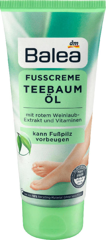 Balea Fuß-Creme Teebaumöl