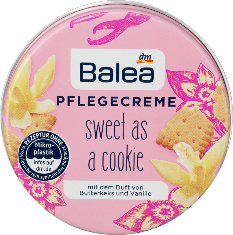 Balea Pflegecreme Sweet as a cookie