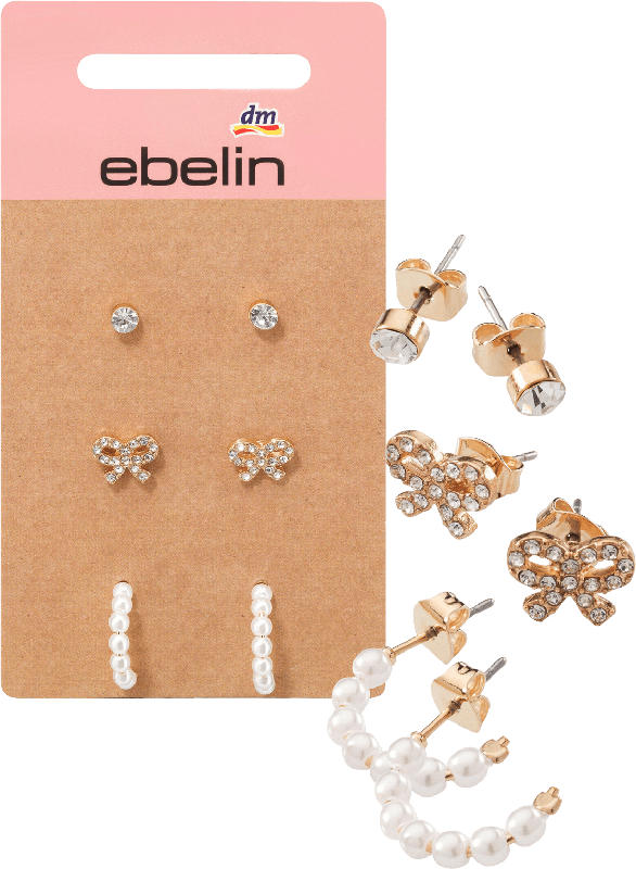 ebelin Ohrstecker-Kombi