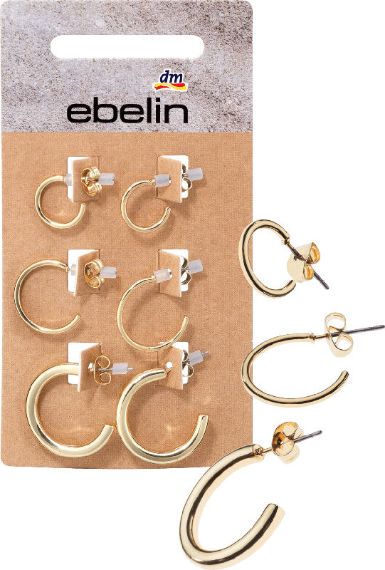 ebelin Ohrstecker-Kombi