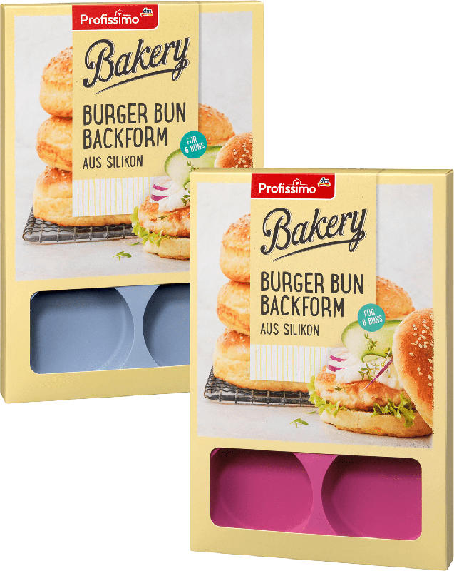 Profissimo Burger Bun Backform aus Silikon