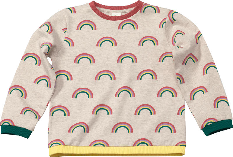 ALANA Kinder Pullover, Gr. 110, in Bio-Baumwolle, beige