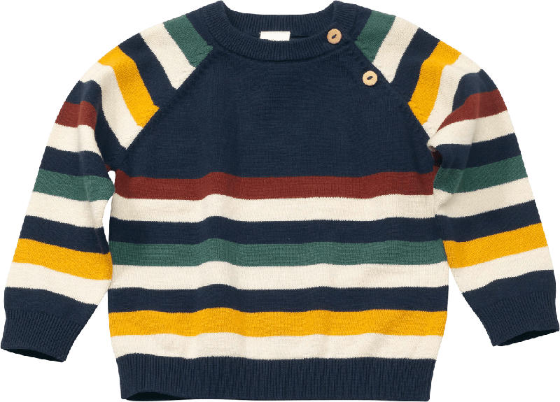 ALANA Kinder Pullover, Gr. 92, in Bio-Baumwolle, bunt