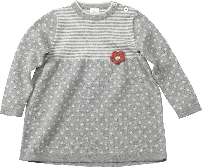 ALANA Kinder Shirt, Gr. 98, in Bio-Baumwolle, grau