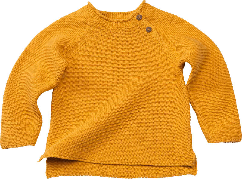 ALANA Baby Pullover, Gr. 86, in Bio-Baumwolle, gelb