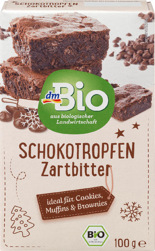 dmBio Schokotropfen Zartbitter