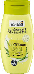 Balea Bodylotion Schönheitsgeheimnisse Hanf (Hanfextrakt + Hagebuttenöl)