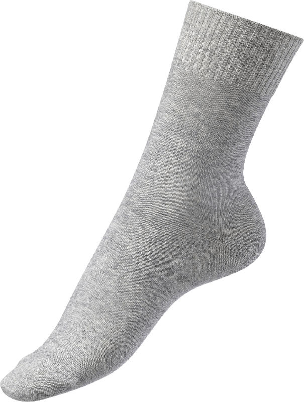 FASCÍNO Diabetiker Socken, grau, Gr. 35-38