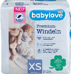 babylove Windeln Premium Gr. XS, Newborn XS, bis 3 kg