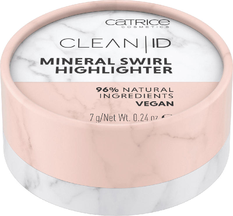 Catrice Highlighter Clean ID Mineral Swirl Silver Rose 010