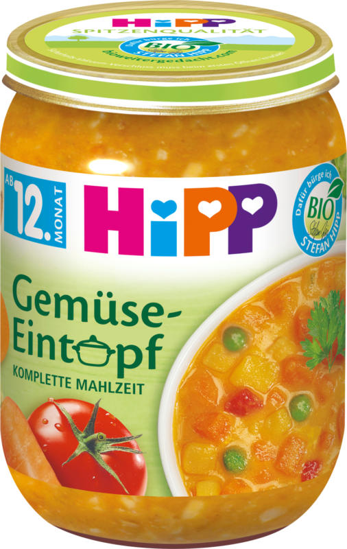 Hipp Menü Gemüse-Eintopf ab 12. Monat
