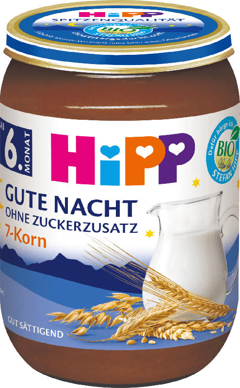 Hipp Abendbrei Gute Nacht 7-Korn ab 6. Monat