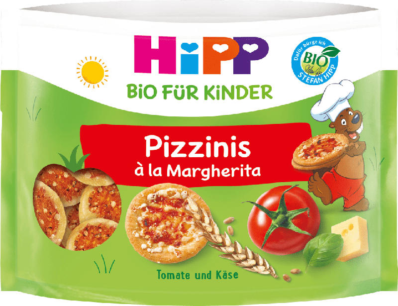 Hipp Kindersnack Pizzinis ab 3 Jahren