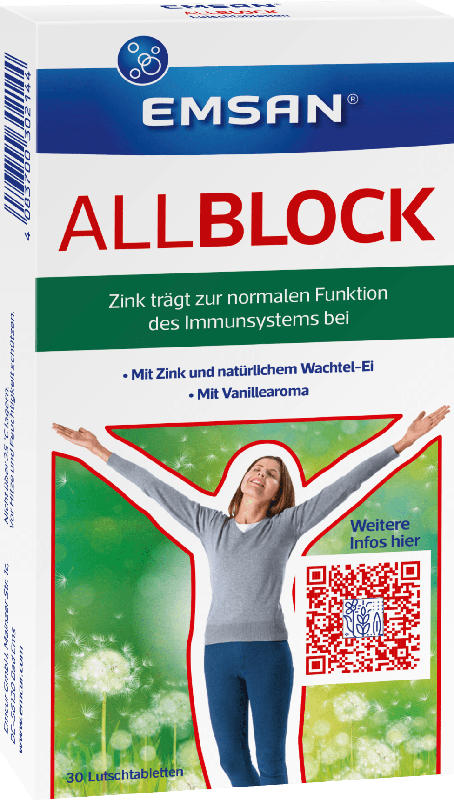 Emsan ALLBLOCK Lutschtabletten 30 St.
