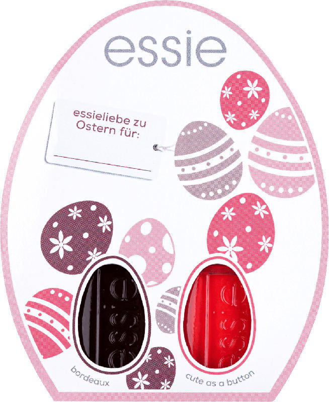 essie Oster Set (bordeaux + cute as a button)