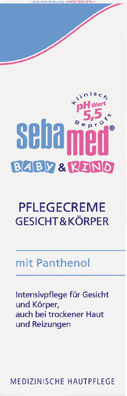 sebamed Pflegecreme Gesicht & Körper Baby & Kind
