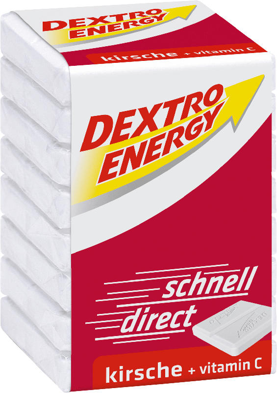 Dextro Energy Traubenzucker Kirsche mit Vitamin C