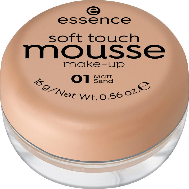 essence cosmetics Make-up soft touch mousse matt sand 01