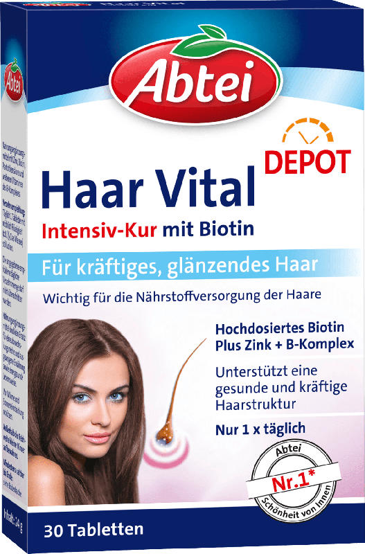 Abtei Haar Vital Tabletten 30 St.