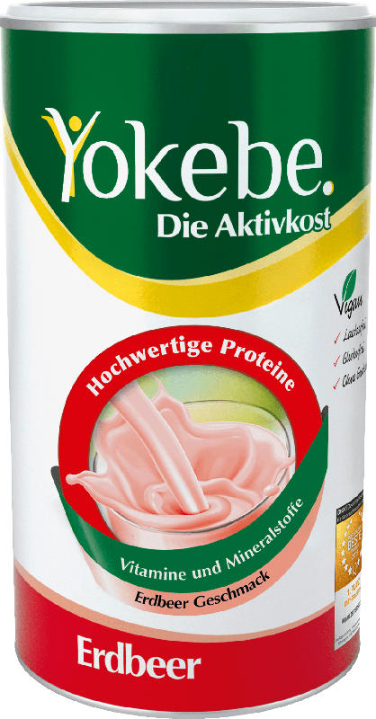 Yokebe Mahlzeitenersatz, Erdbeer