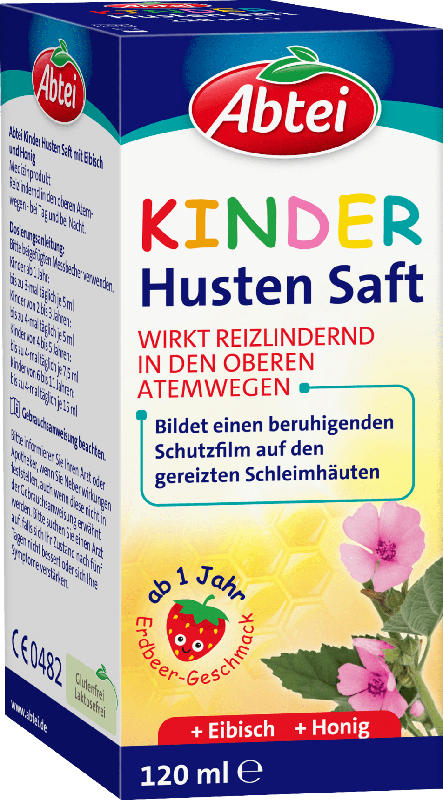 Abtei Kinder Hustensaft Honig Eibisch