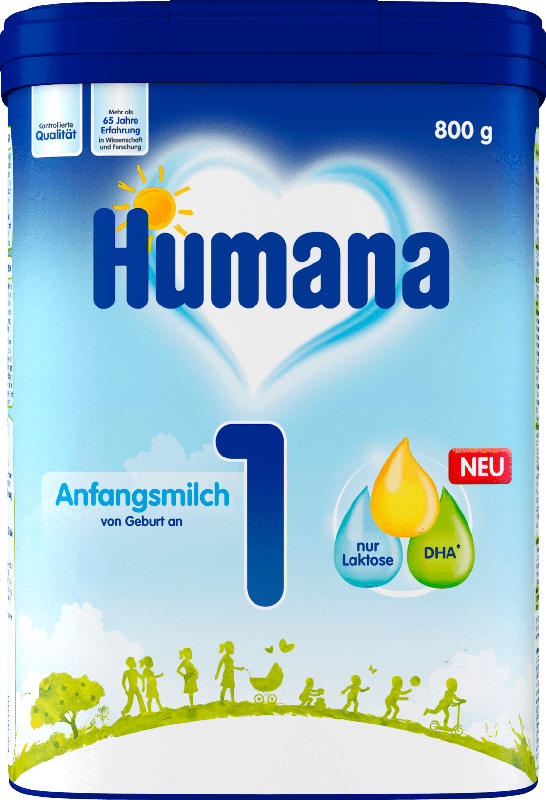 Humana Anfangsmilch 1 von Geburt an