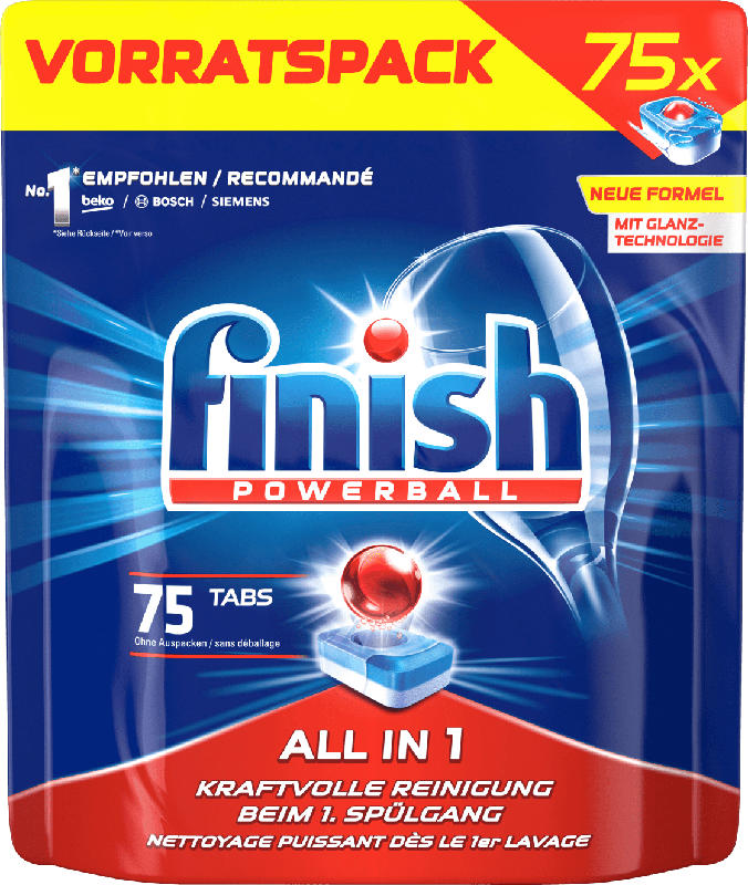 Finish Spülmaschinen-Tabs All-in-1 Vorratspack