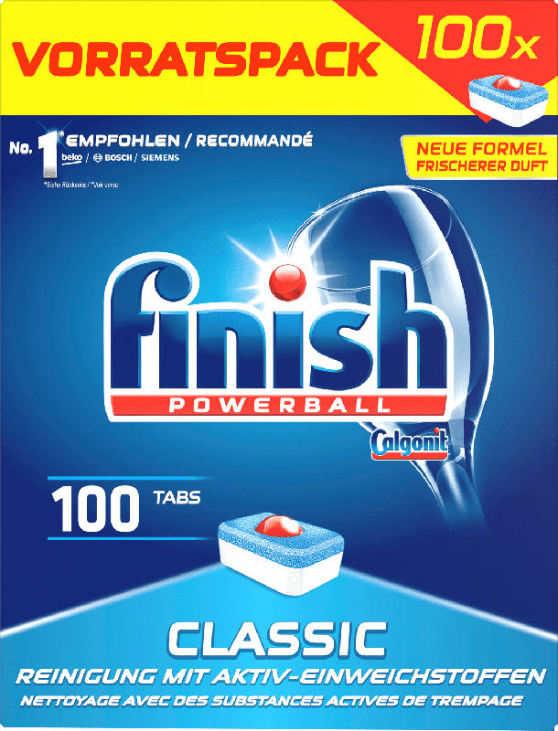 finish Spülmaschinen-Tabs Classic Vorratspack