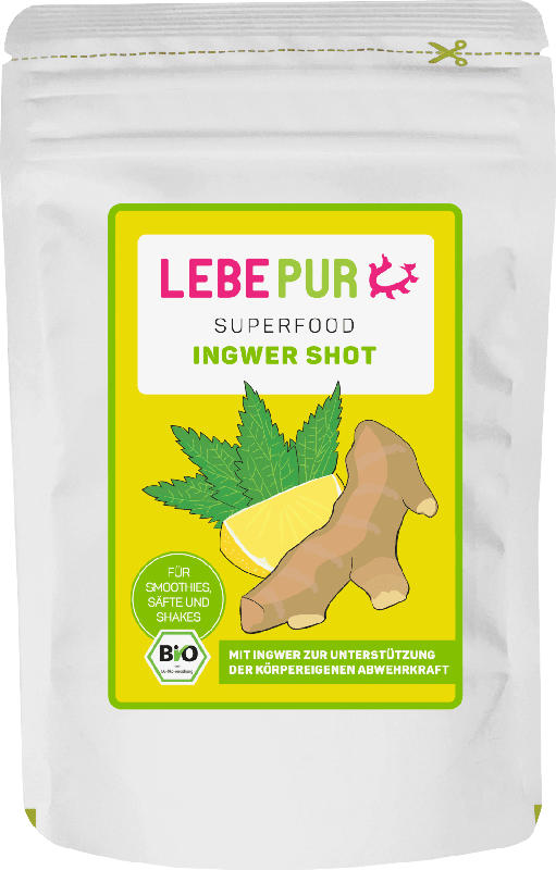 Lebepur Superfood Pulver; Ingwer Shot