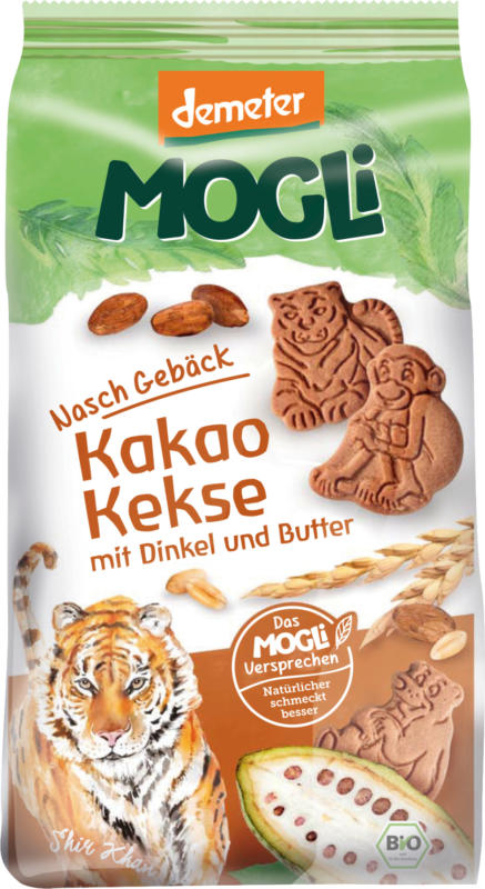 MOGLi Keks Nasch Gebäck Kakao Kekse