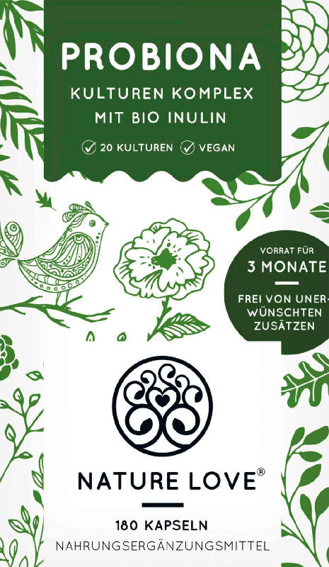 Nature Love Probiona Kulturenkomplex Kapseln 180 St.