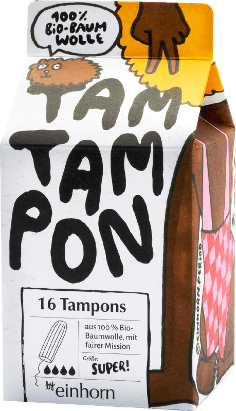 einhorn Bio Tampons Super