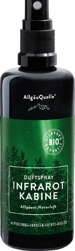 AllgäuQuelle Duftspray Infrarotkabine Naturluft