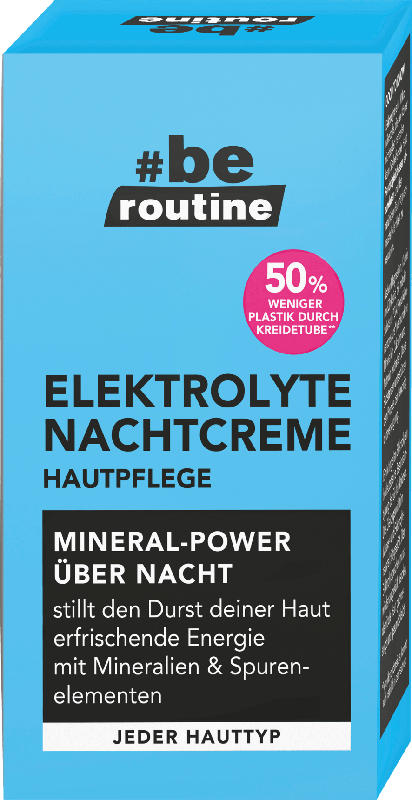 b.e. routine Nachtcreme Elektrolyte