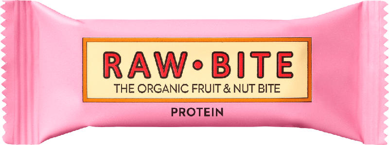 raw bite Rohkost-Riegel mit Protein