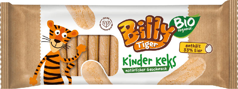 Billy Tiger Bio-Kinderkeks, ab 1 Jahr