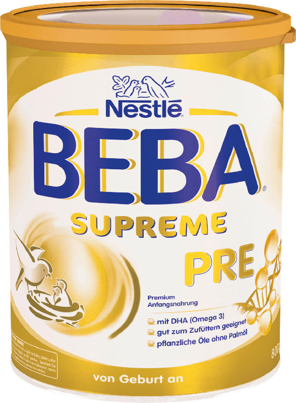 Nestlé BEBA Anfangsmilch Pre Supreme von Geburt an