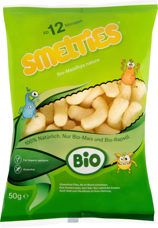 Smelties Bio-Maisflips nature