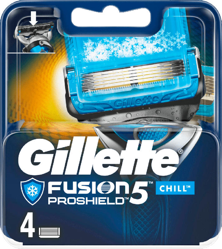 Gillette ProShield Hautschutz Chill Rasierklingen